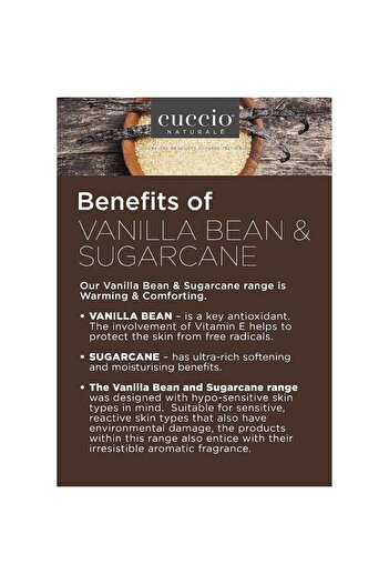 CUCCIO Cuticle Oil Revitalizing Vanilla Bean & Sugar 75 ml