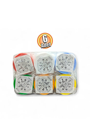 ALAY Ticaret Solo Test Brain Game 6 Pieces Ages 7 to 77 Nostalgia Box Game a Quality Product with Colorful Bag