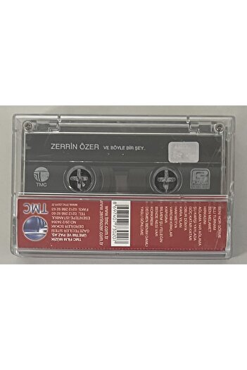 Oscar Zerrin Özer and Such a Thing Cassette (Original Period Edition Cassette)