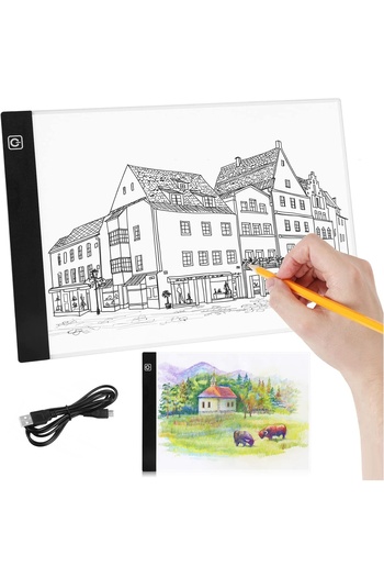 Other A4 LED Light Pad for Drawing and Tracing – USB Powered with Adjustable Brightness