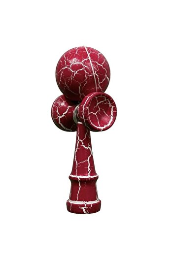 Otto Professional Kendama, Flippy, Wood, Red, 18 cm