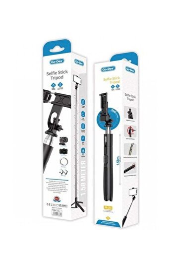 Go-Des Selfie Stick Tripod with Wireless Control Camera Telescopic tripod Stand