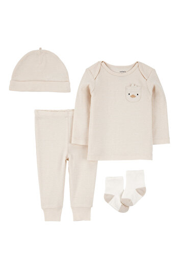 Carter's Baby Khaki Bottom Top