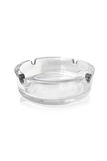 SELENA Round glass ashtray
