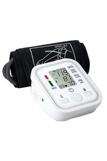 Generic Automatic Upper Arm Blood Pressure Monitor With Irregular Heartbeat Detection Easy Measureme