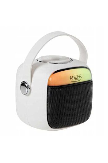 Other AD 1199 white Karaoke speaker with microphone - SD/USB/AUX/Bluetooth