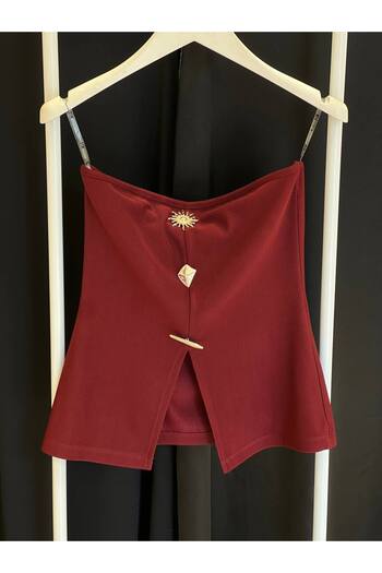FioriModa Strapless Blouse