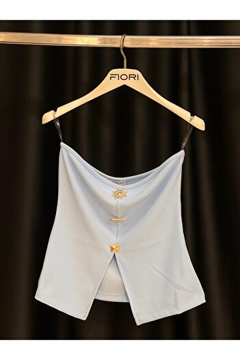 FioriModa Strapless Blouse