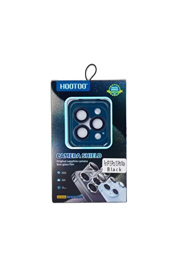 HooToo HOTO Camera Protector. Tempered Glass Camera Protector. iPhone 15 Pro Max Camera Protector. Black.