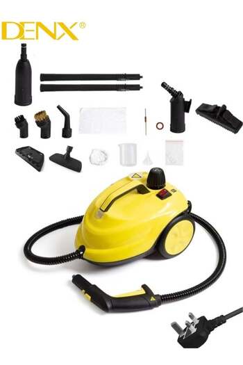 Denx DX2913 Multi-Purpose Steam Cleaner – 2000W Power with 5-Bar High-Pressure Steam for Deep Clea