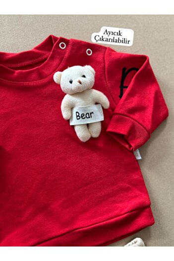 EM&FA TEKSTİL Teddy Bear Detailed Double Children's Set