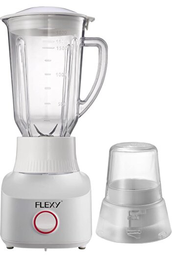 flexy ® 2 In 1 Blender & Grinder 650W | 1- speed Rotary Chrome Switch | Container 1800ml
