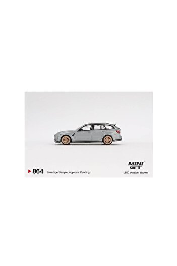 mini gt 864 Bmw M3 Competition Touring Brooklyn Grey 1/64 Model Car