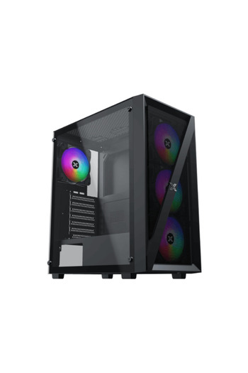 Xigmatek حافظة Zeagmatick BLADE Arctic ARGB متوسطة الحجم، EN47053 - أسود