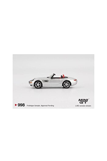 mini gt 998 Bmw Z8 Silver 1/64 Model Car
