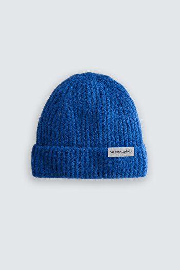 voce studios Blue Wool Beret