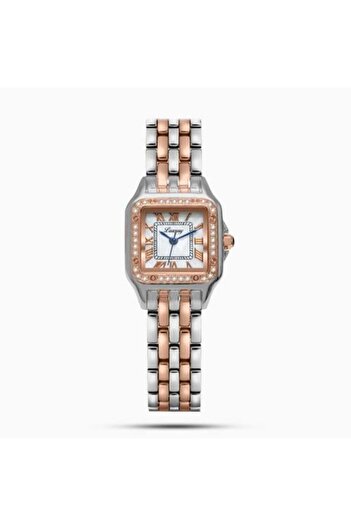 LUXURY National Day Offer Women's Steel Watch in Silver and Rose Gold