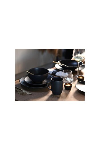 OEM Serviciu Masa pentru 4 Persoane, 20 Piese, Creatable Soft Touch, Negru