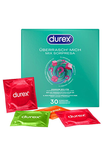 Durex - 30 Condoms Mix 4 Different Varieties