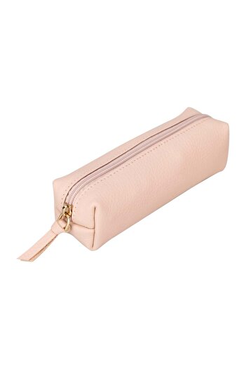 BloominBag Bloombox Apricara Nude Leather Makeup Bag