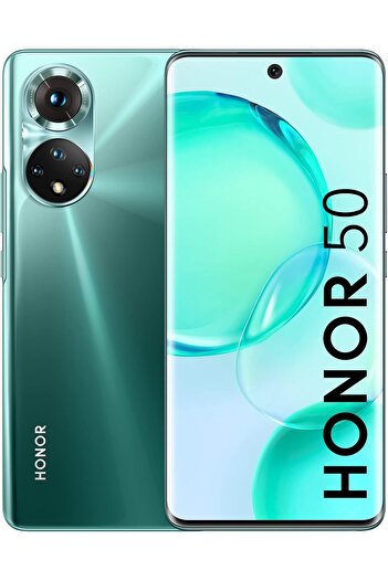 HONOR 50 Mobile Phone 5G SIM Free Unlocked 6 + 128 GB Smartphone with 108 MP Camera, 120 Hz 6.57 Inc