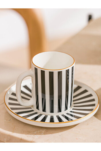 LC Waikiki Peak New Season Line Patterned 2-Person Coffee Cup Set 90 ml