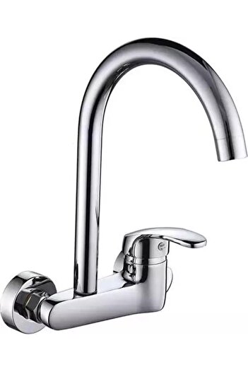 Boheme Mix Top-Outlet Applique Wall-Mounted Sink Faucet