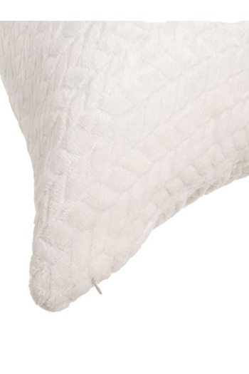 ELITECOMMERCEMARKET Velvet Pillowcase Ecru 50x70cm
