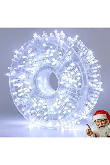 esimplu Christmas Installation Type Roll, 480 White LED Bulbs, 100 m Linear, Indoor/Outdoor, Cool White