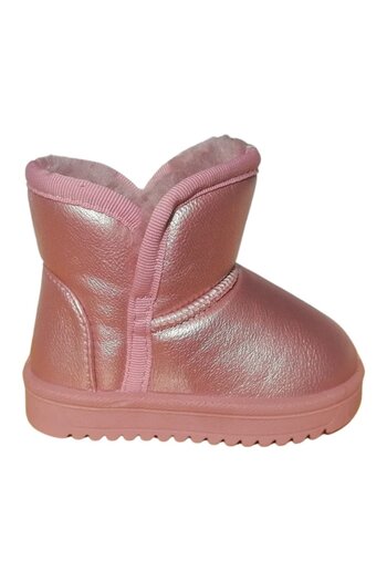 Apawwa - Fur-lined boots for girls, Z883, pink, 23 EU