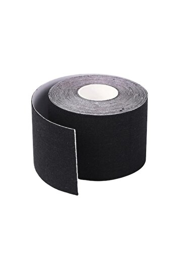 TrioStore Kinesiological Tape for Muscle Support, for Athletes and Sportsmen, Black