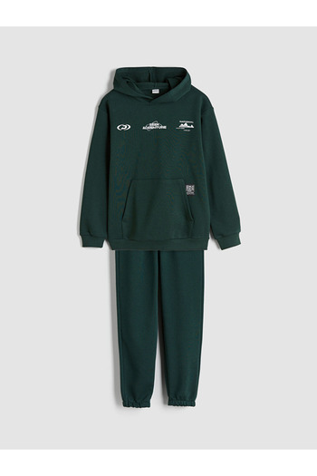 LC Waikiki Lcw Boy Hooded Tracksuit Set