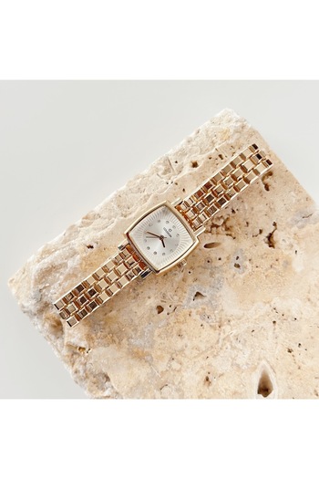 Vesce Atelier Turia Gold Saat White