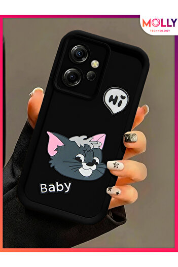 Molly Xiaomi Redmi Note 12 4g Baby Tom Silicone Case – Shock Absorbing – Camera Protected – Soft Edge