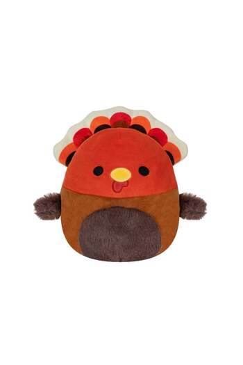 Squishmallows 7.5 inch Dark Brown Turkey , Officially Licensed Kellytoy Plush Toy, Colorful Soft Toy