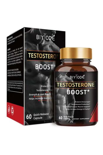 BIYODE Testosterone booster for men Supplement For Men Boost Energy Increase Stamina Enhance Vitality