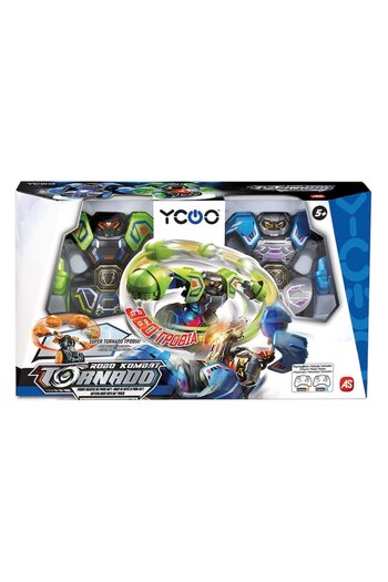 SHOPIENS Robotic Set, Silverlit, Ycoo Robo Kombat, 2 Robots, 360║ Tornado, Remote Control, Multicolor, MYONNA