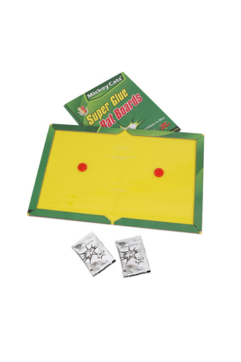 Lawazim Rat Lure Trap 2 Piece 17x21.5cm - Strong Adhesive Glue Board for Mice Rats and Insects