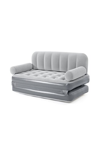 TSUMAB Bestway Inflatable Sofa Bed – 2-in-1 Air Couch with Backrest & Armrest