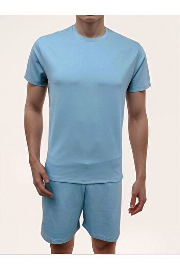 iza Men’s Co-ord Set Aqua