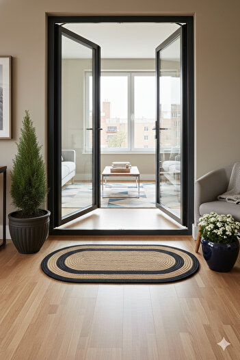 odiyo Jüt ,Hasır, Kapı Önü Paspası ,Banyo Paspası ,Paspas ,Mutfak Paspası 50X80
