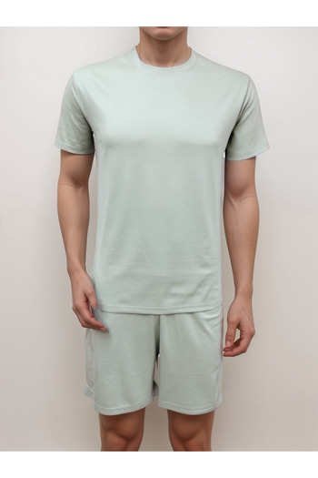 iza Men’s Co-ord Set Apple Green Colour