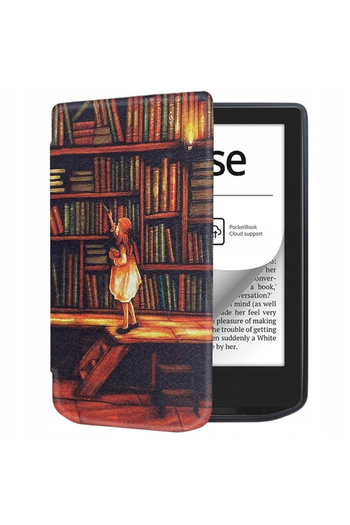 Other Graphic TPU Case for PocketBook Verse Pro 629 634 (Library girl)