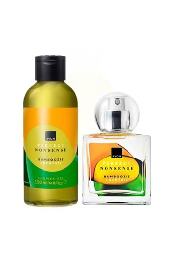AVON Set of 2 Perfect Nonsense products, Avon, Bamboozie Cocktail - Eau de Parfum 50 ml and Shower Gel 150 ml