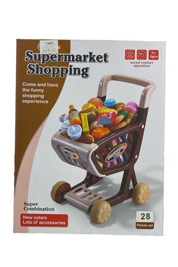 Generic 28-piece fast food shopping cart set