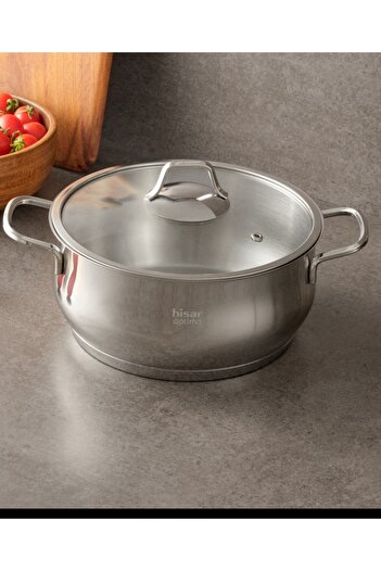 Emr Optima Bergama Induction Base Steel Deep Pot 22 cm