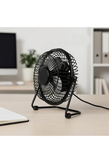 NO BRAND 9-Inch Two Speed High Wind Metal Iron Fan