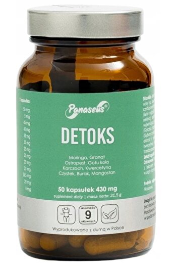 Other PANASEUS DETOX Gotu kola artichoke SLIMMING LIVER 50 capsules