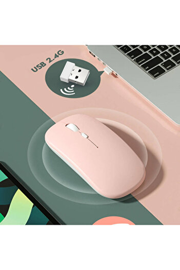 Other Wireless Bluetooth Computer Mouse with Radio Band - CTMM (Blue)