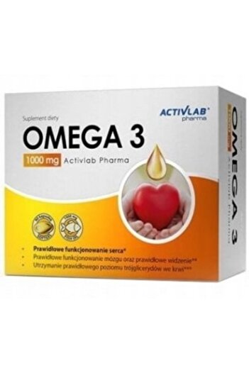 Other Omega 3 Activlab 1000mg 60 capsules EPA DHA VIT E